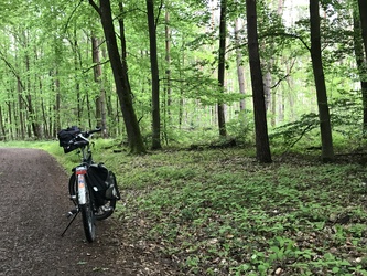 Radfahren rund um Darmstadt, der "Stadt im Walde", einfach wunderschön!