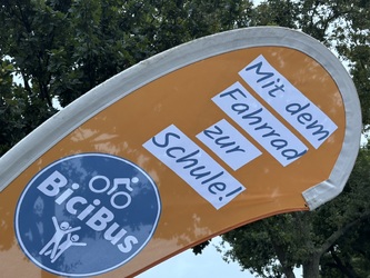 Bicibus - mit dem Rad zur Schule!