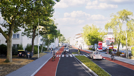 So könnte sie aussehen, die neue Heinrichstraße