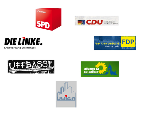 Collage Parteilogos