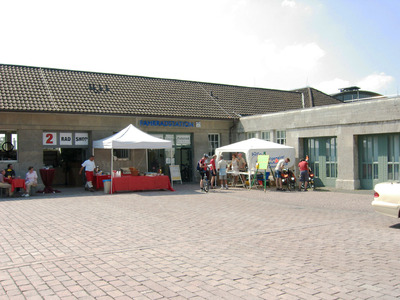 Infostand am Fahrradbüro Darmstadt