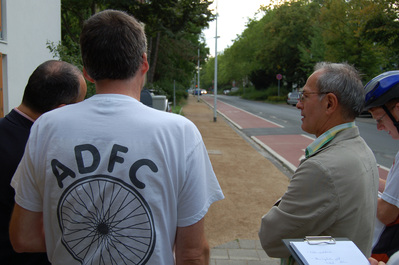 ADFC Darmstadt: Radtour mit Oberbürgermeister Hoffmann 24.8.2005