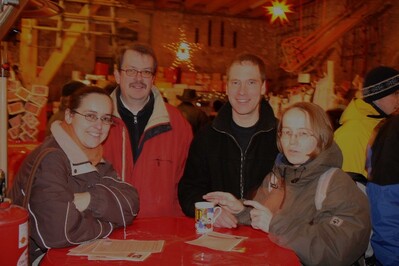 Auf dem Weihnachtsmarkt